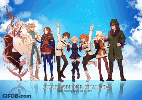 Anime Characters Good Job Our Chaldea GIF