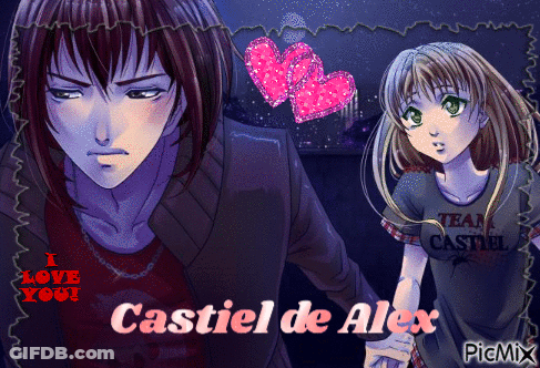 Anime Characters I Love You Castiel De Alex GIF