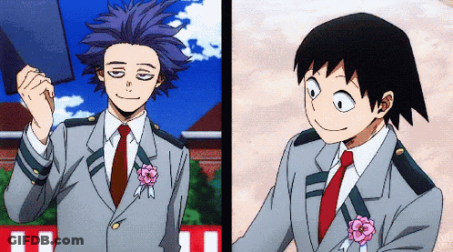 Anime Characters In Suits GIF