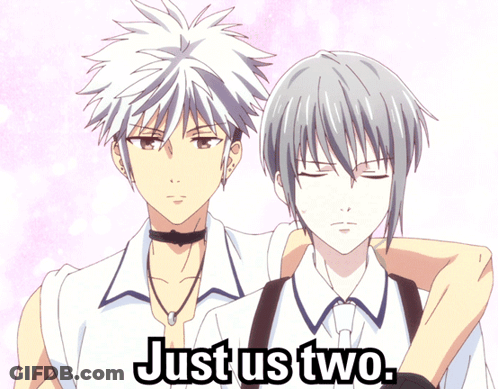 Anime Characters Just Us Two GIF