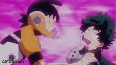 Anime Characters Standing Together GIF