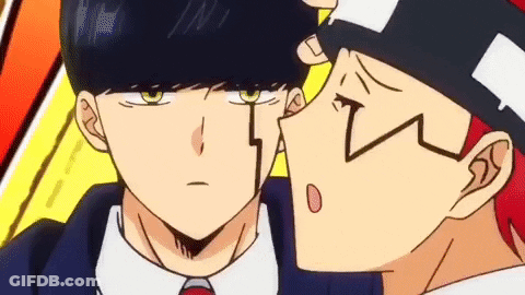 Anime Characters Standing Together GIF
