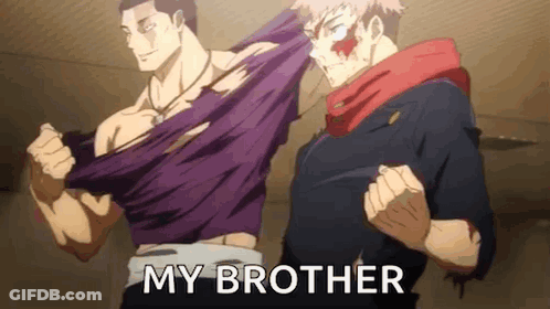 Anime Characters Standing Together GIF