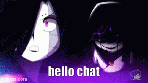 Anime Characters Standing Together With Blue Hat Letter O GIF