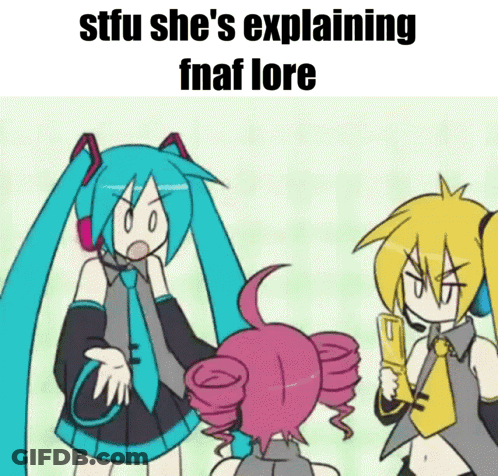 Anime Characters Talking Together GIF