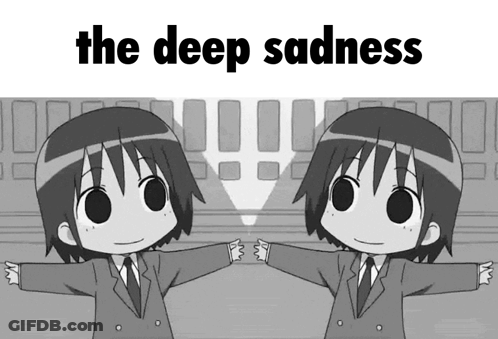 Anime Characters With Deep Sadness GIF