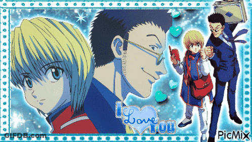 Anime Characters With Words I Love You GIF