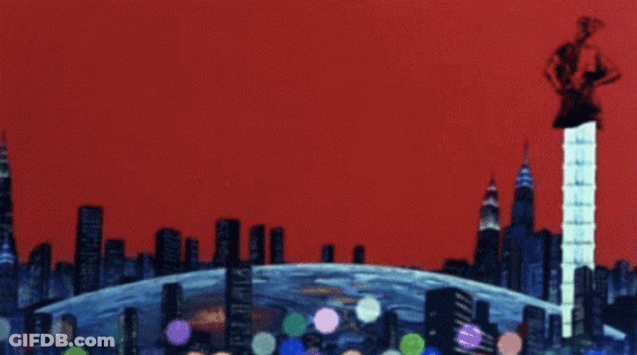 Anime City GIF