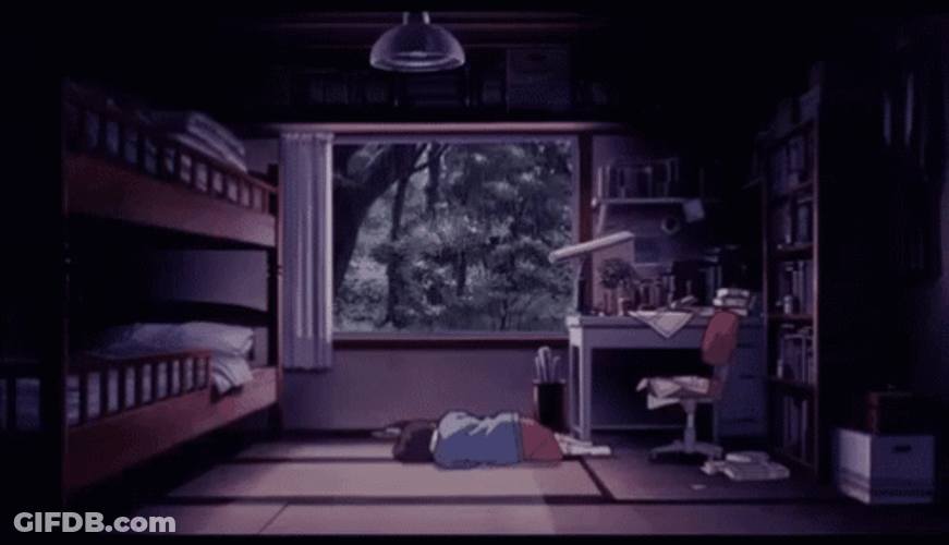 Anime City GIF