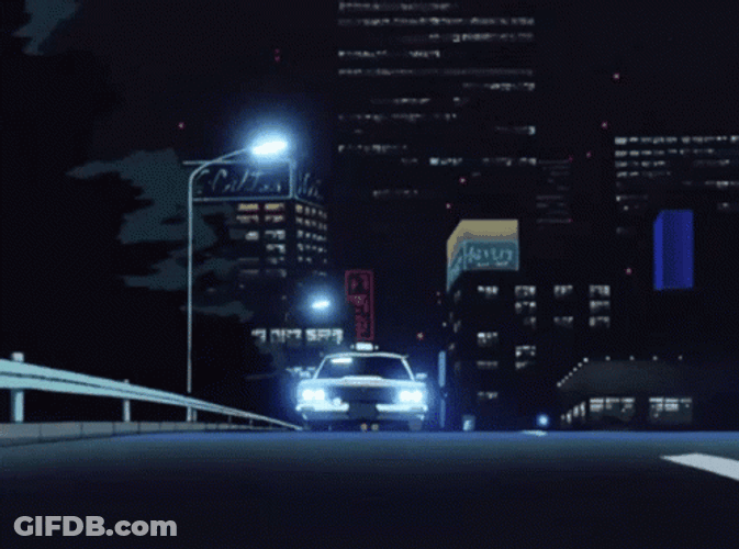 Anime City GIF