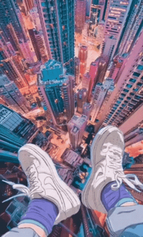 Anime City Welcome In Cipin GIF
