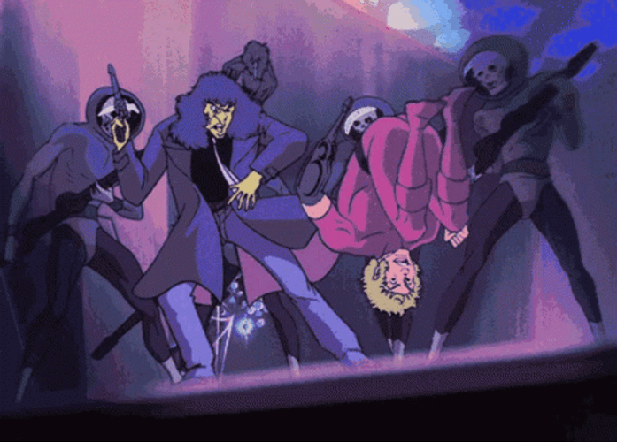 Anime Cobra Fight Scene GIF