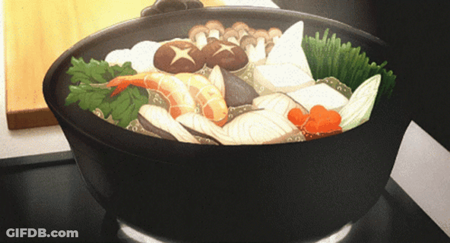 Anime Cooking New Cooked And Boiling Ramen GIF