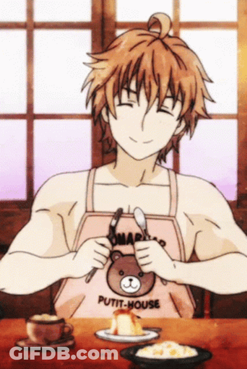 Anime Cooking Satoshi Isshiki Food Wars GIF