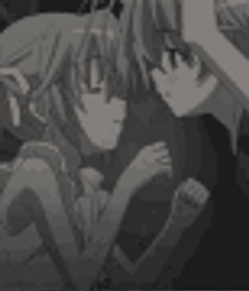 Anime Couple Cute Beso GIF