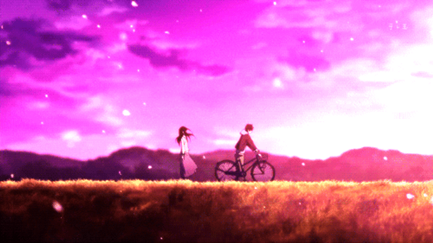 Anime Couple Eru Chitanda Hotaro GIF