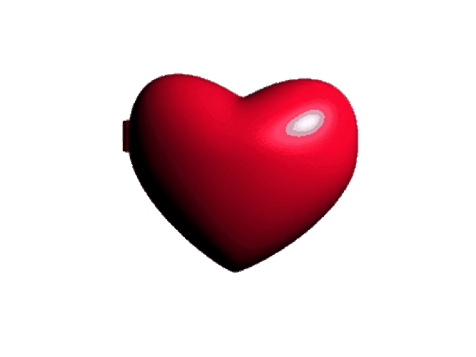 Anime Couple Heart Pendant Amor GIF