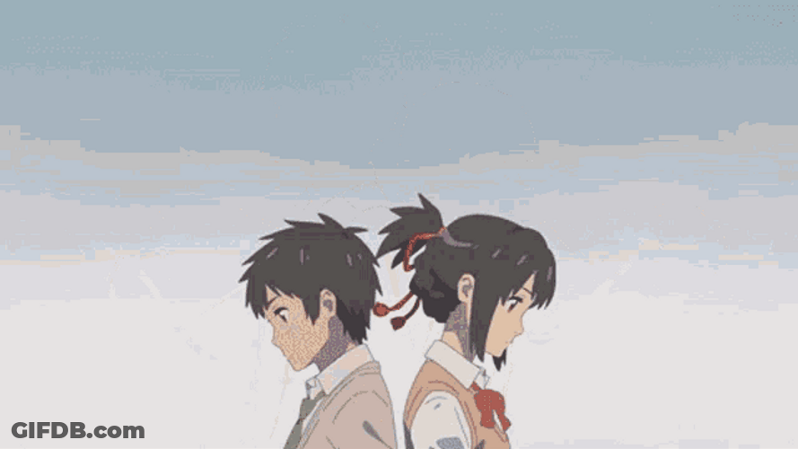 Anime Couple Your Name GIF