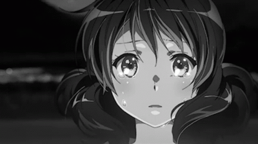 Anime Crying Kumiko Oumae GIF