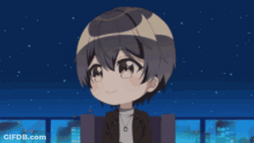 Anime Cute Aoi Miyake Question Mark GIF