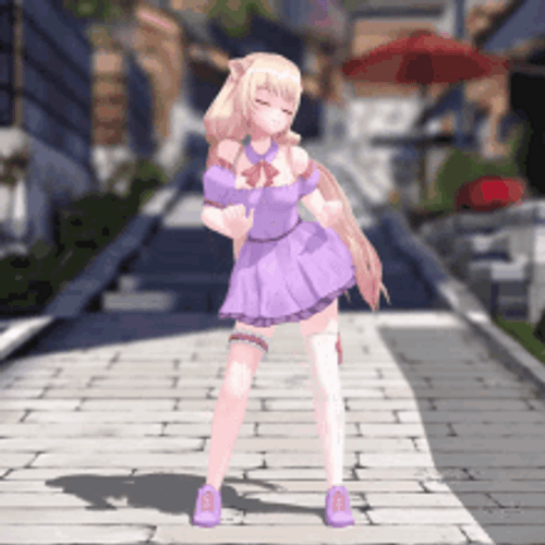 Anime Dance Alymew Vtuber GIF