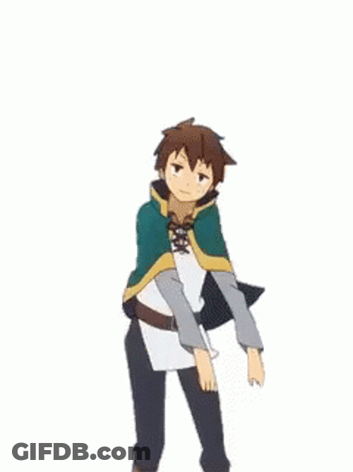 Anime Dance Konosuba Kazuma GIF