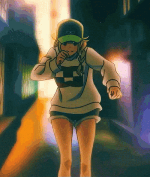 Anime Dancing Eiko Paripi Koumei GIF