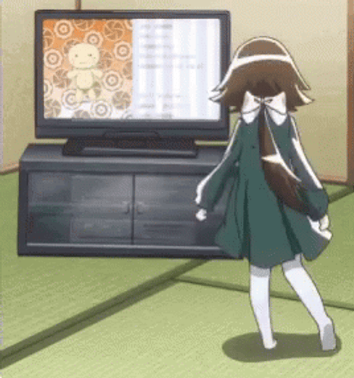 Anime Dancing Mitsumine Mashiro TV GIF