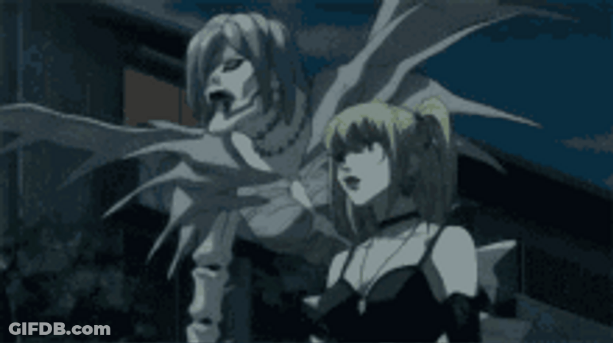 Anime Death Note Misa Amane Reveals Identity GIF