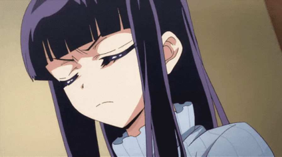 Anime Disgust GIF