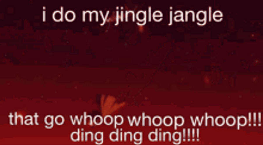 Anime Doing Jingle Jangle Whoop Whoop Meme GIF