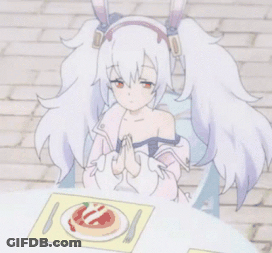 Anime Eating Azur Lane Laffey GIF