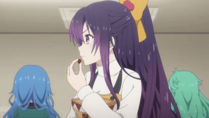 Anime Eating Date A Live Tohka Yatogami GIF