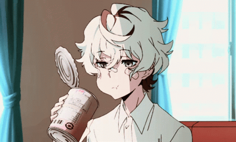 Anime Eating Katsuhira Agata Kiznaiver GIF