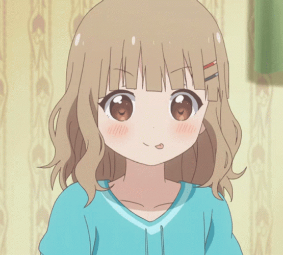 Anime Eating Sakurako Ômuro YuruYuri GIF