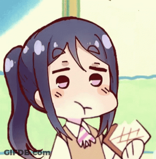 Anime Eating Toast Sushichaeng GIF