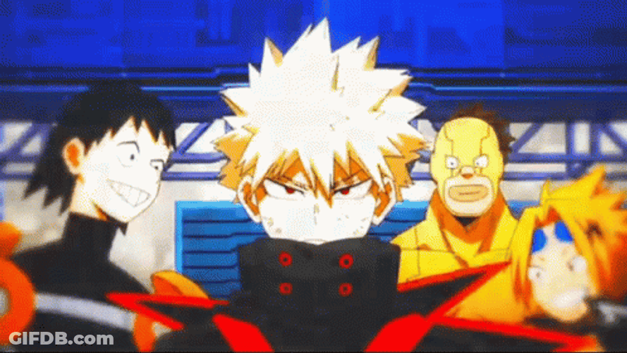 Anime Edit Bakugo Katsuki GIF