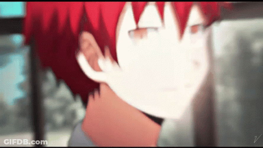 Anime Edit Karma Akabane GIF