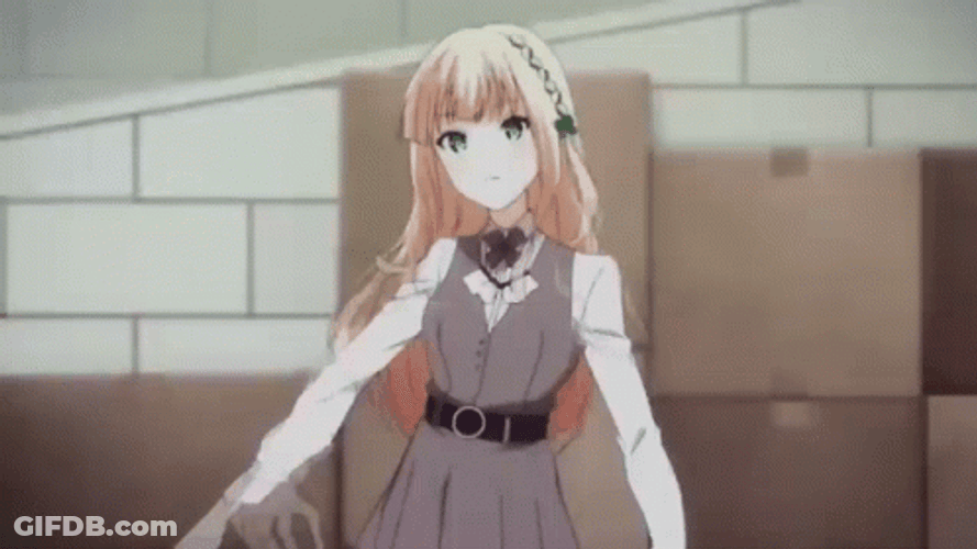 Anime Edit Rei Ichinose GIF