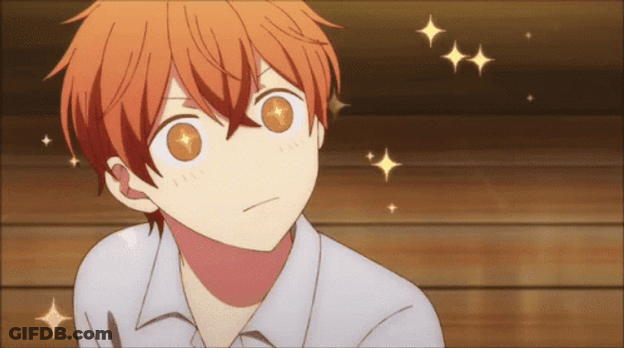 Anime Eyes Blinking Star GIF