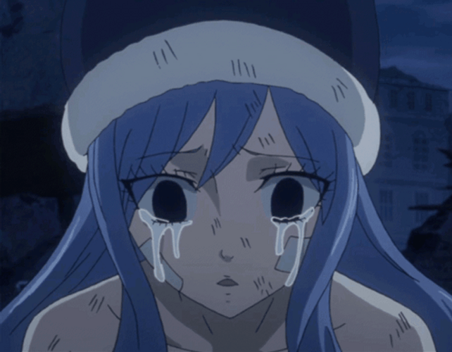 Anime Eyes Flowing Tears GIF