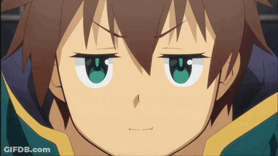 Anime Eyes Kazuma Sato GIF