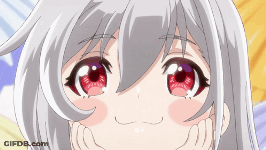 Anime Eyes Looking Around GIF