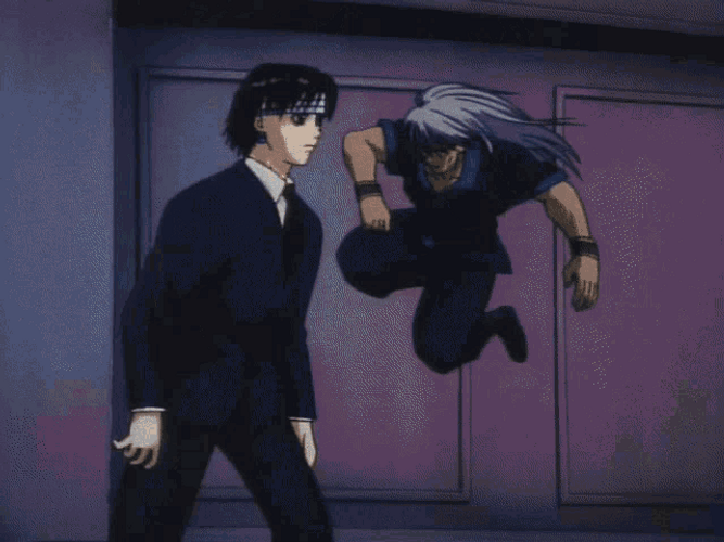 Anime Fight Chrollo Lucifer GIF