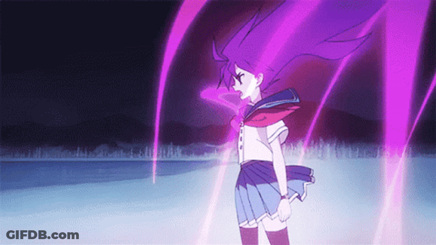 Anime Fighting Flip Flappers The Ruby Surfer GIF