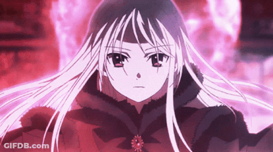 Anime Fighting Kushina Anna Fairy Tail GIF