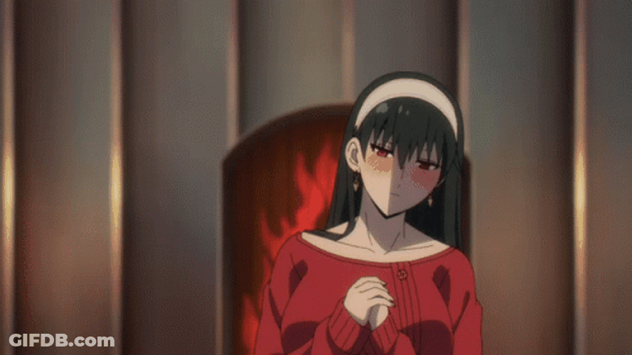 Anime Fighting Loid And Yor Forger GIF