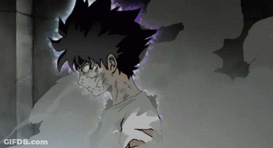Anime Fighting Mob Psycho 100 GIF