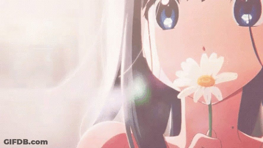 Anime Flower GIF