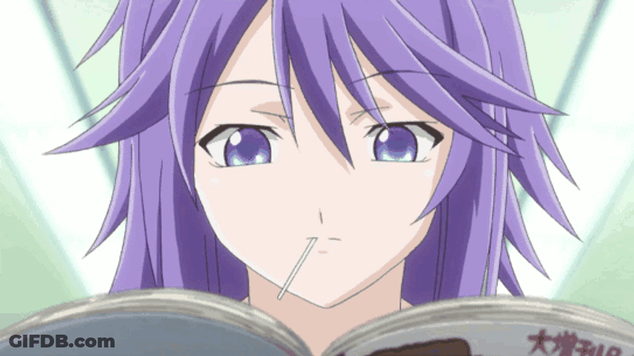 Anime Focus On Studying GIF
